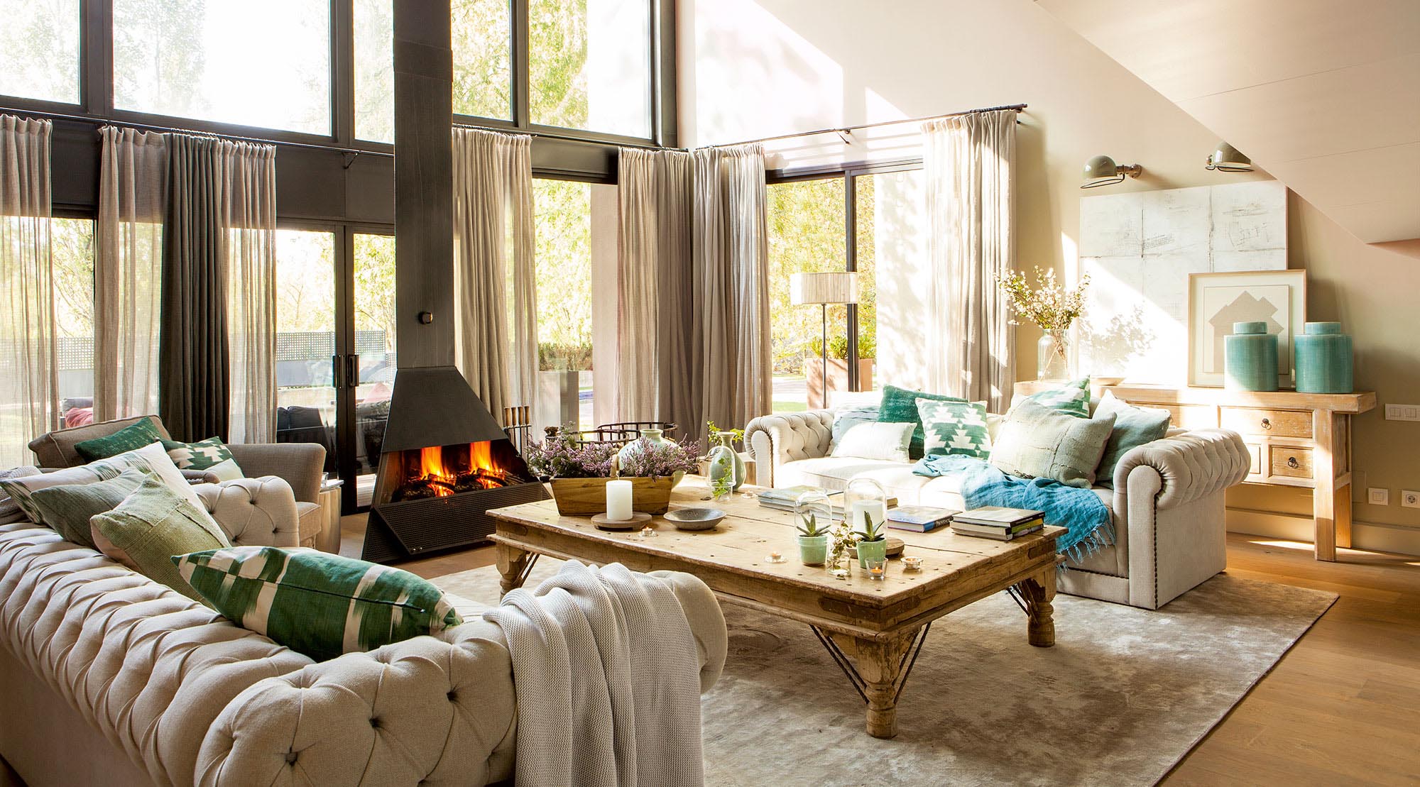 20 sofás de los que no querrás levantarte - LAFONTDELART decoración y